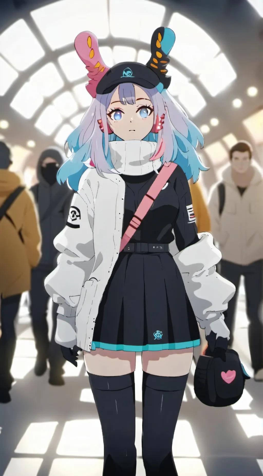 ai character: hantengu clones background