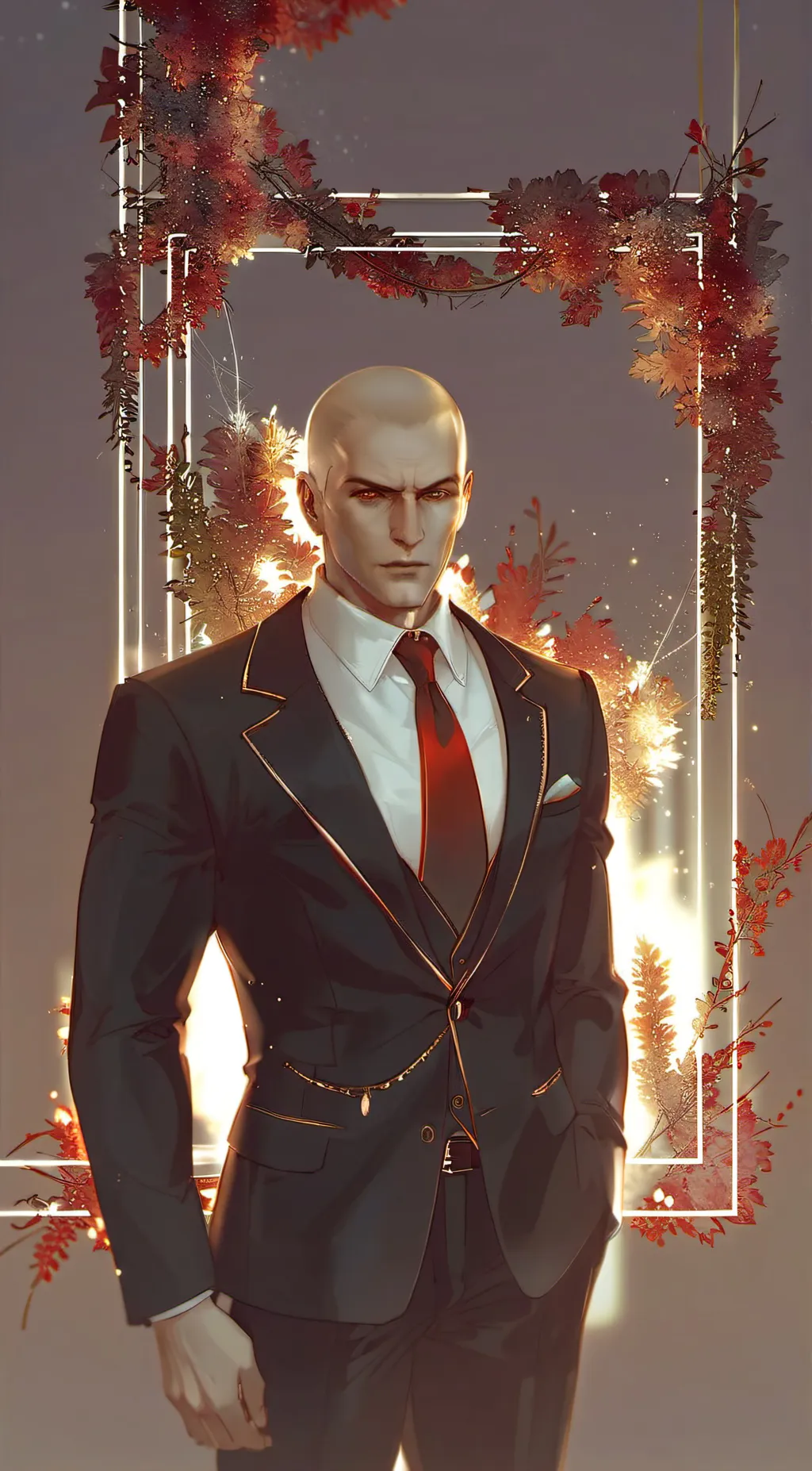 ai character: Agent 47  background
