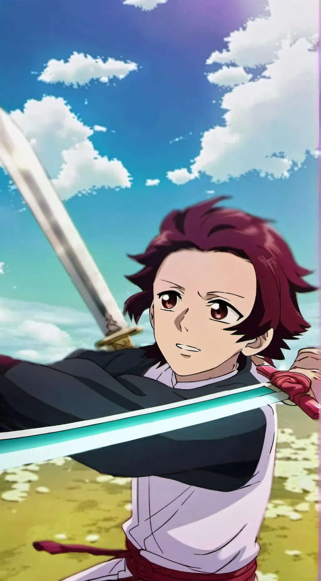 ai character: Tanjiro background