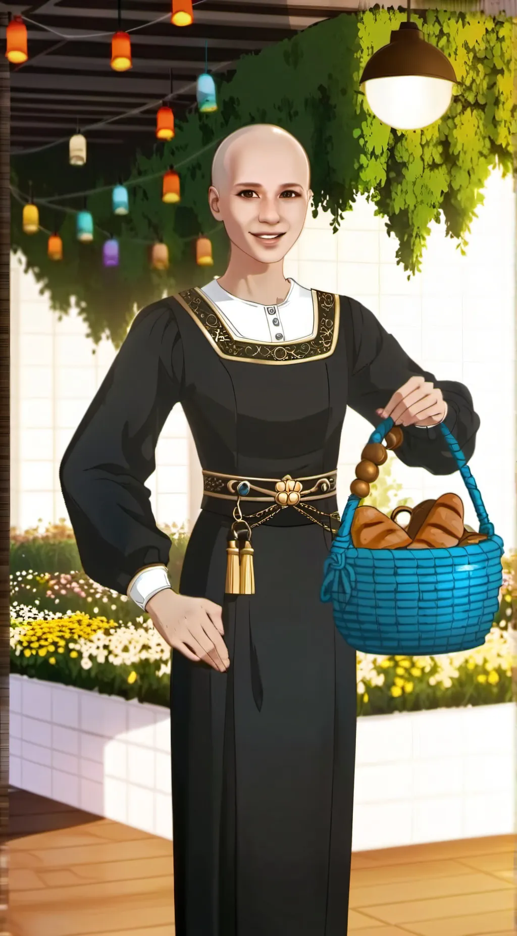 ai character: bald lana 🌝 background