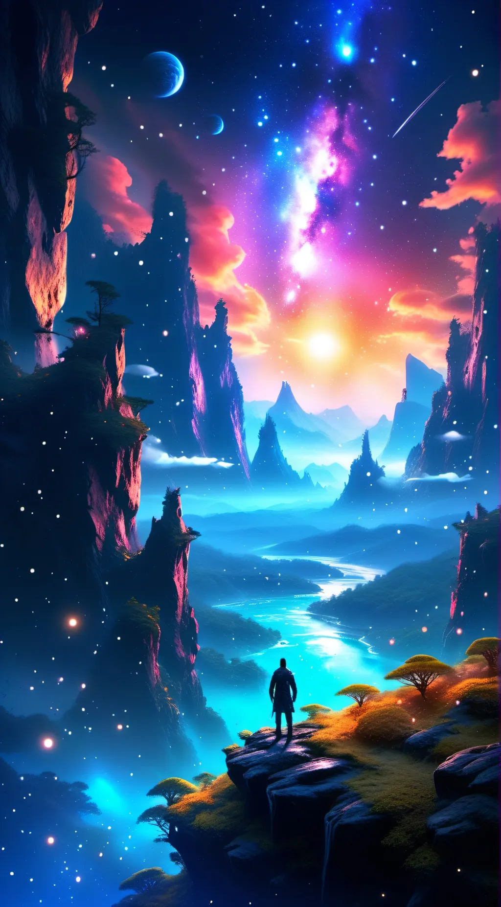 ai character: Avi  background
