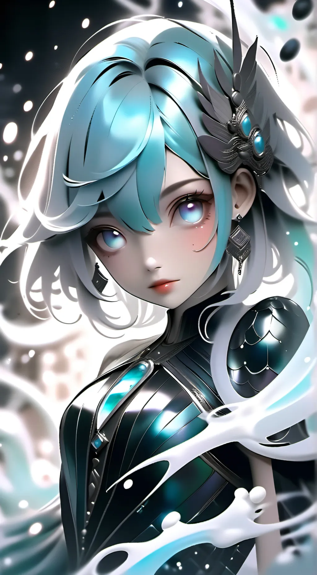 ai character: Luna☆♡ background