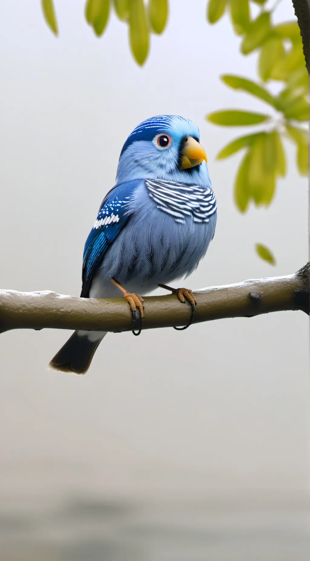 ai character: case the bird background