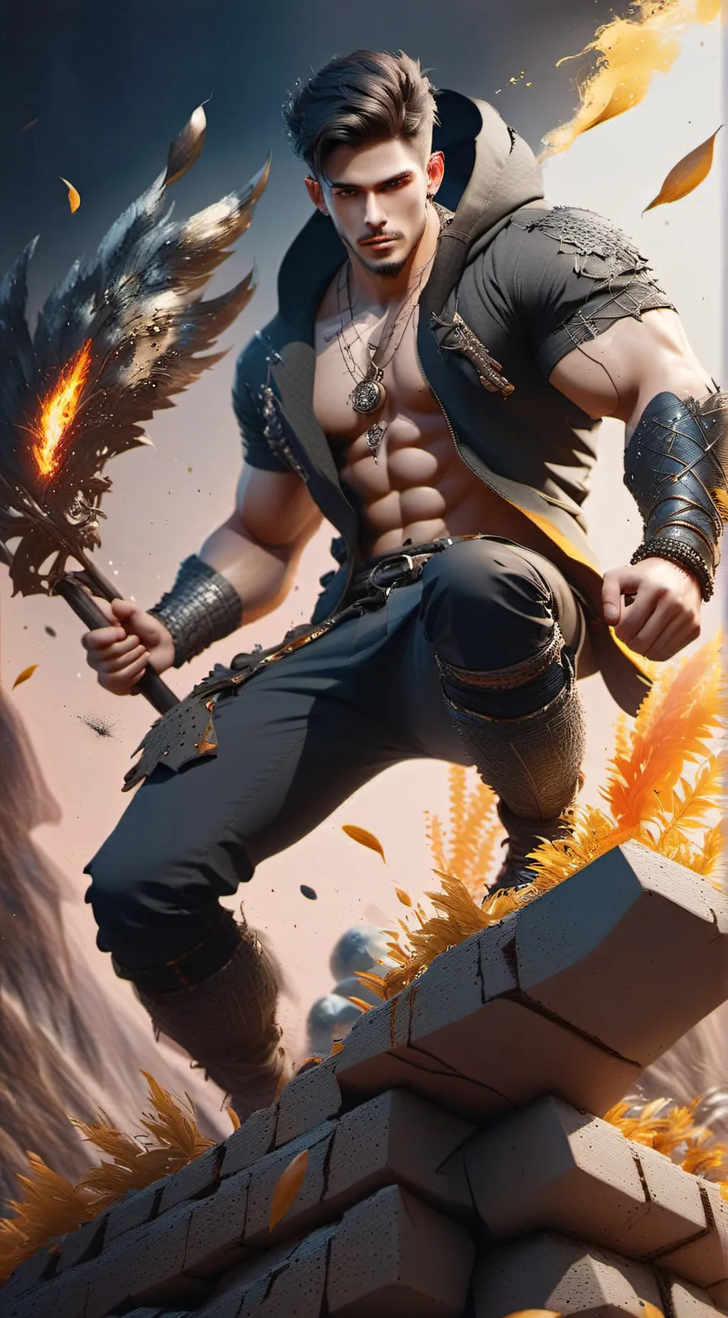 ai character: ian background