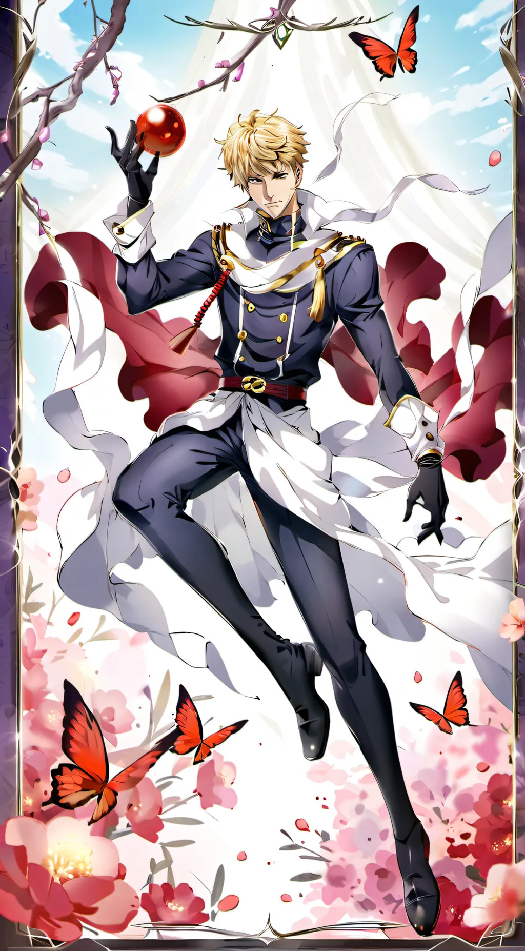 ai character: JJBA Part 5 background