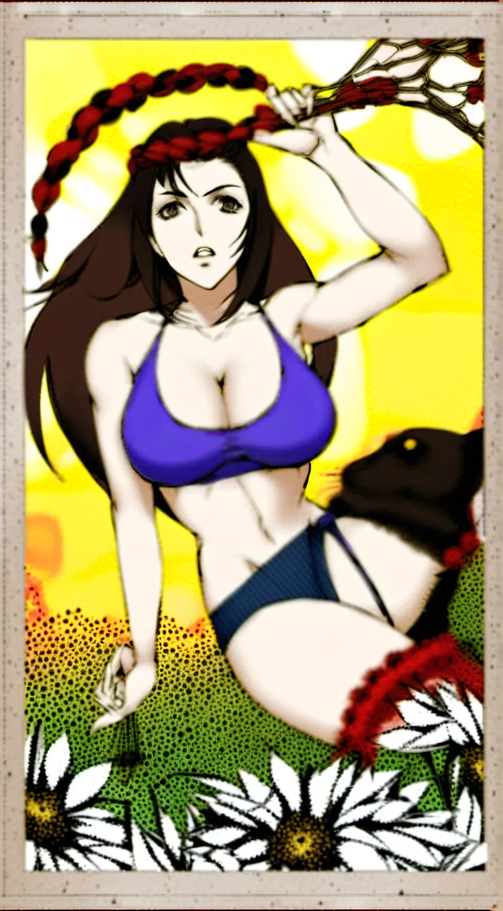 ai character: Mitsuko Souma background