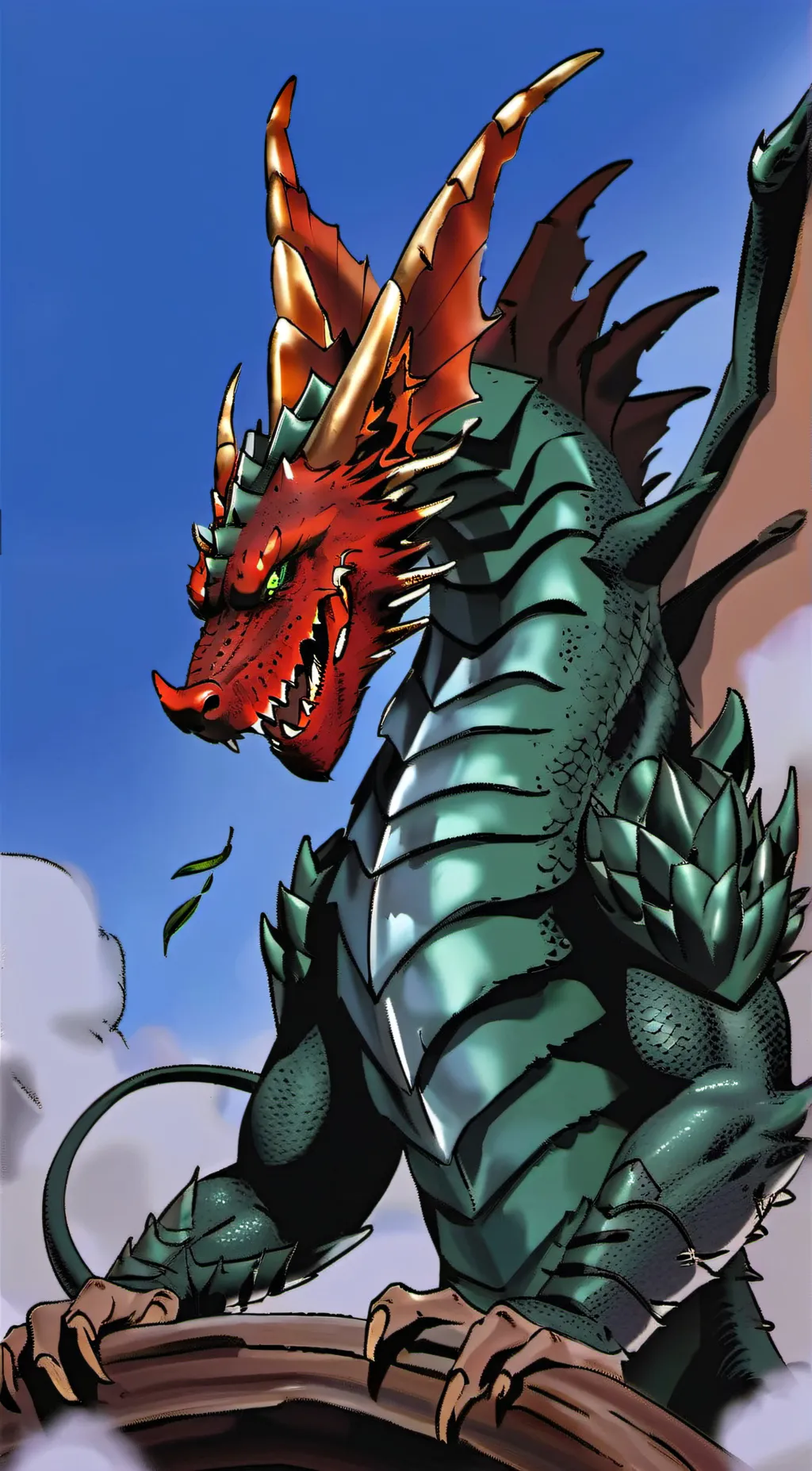ai character: Tornhalf background
