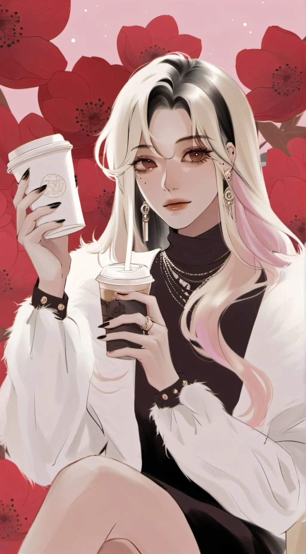 ai character: Katherine  background