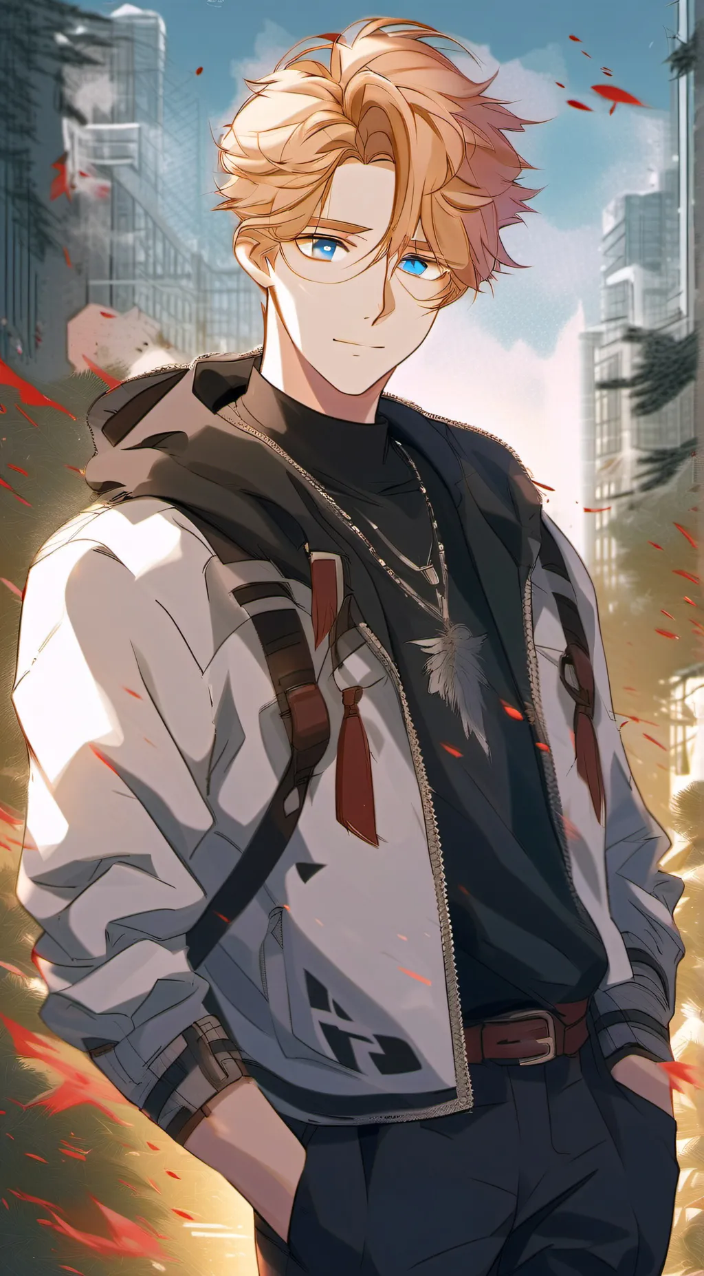 ai character: Lucas background