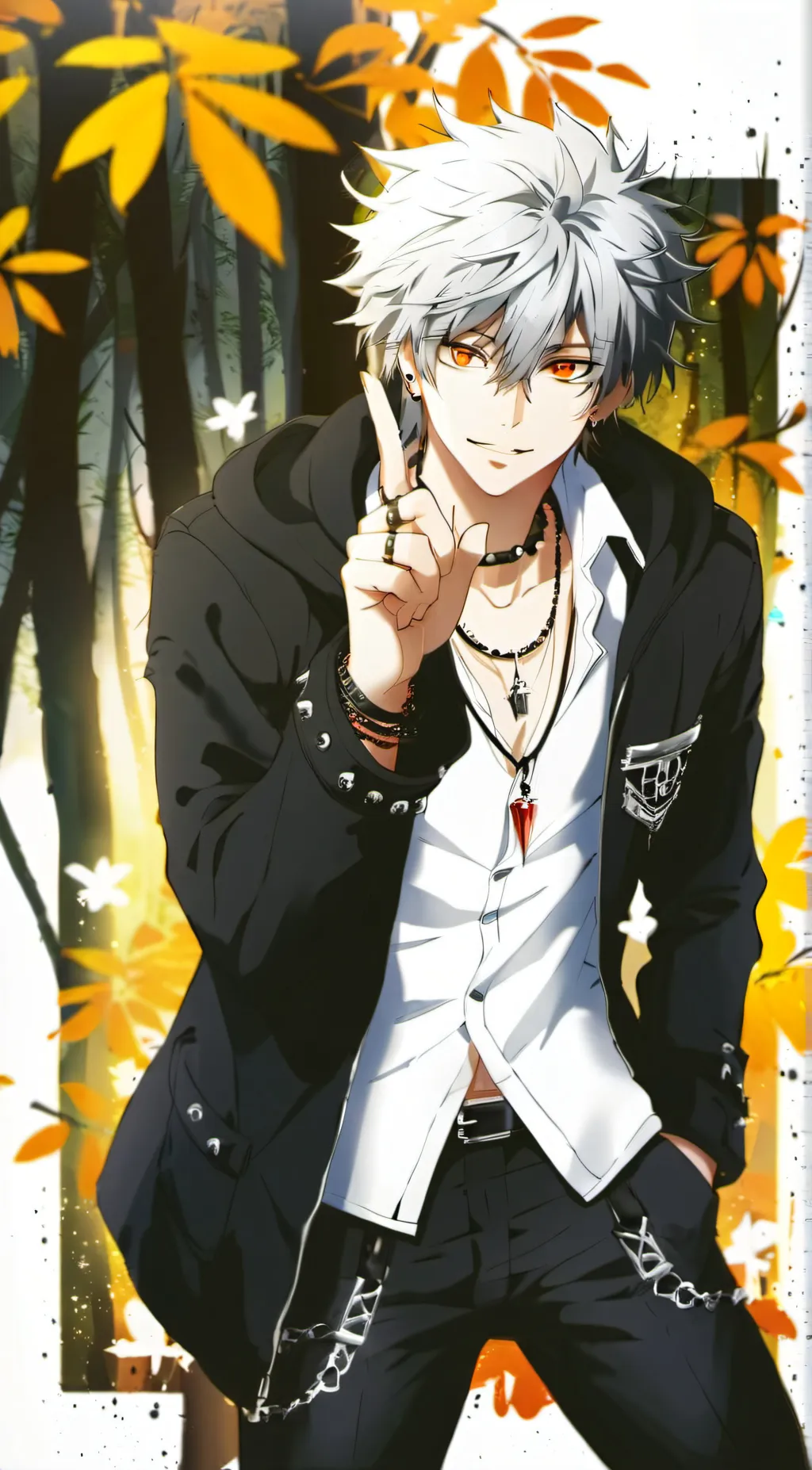 ai character: Pheonix background