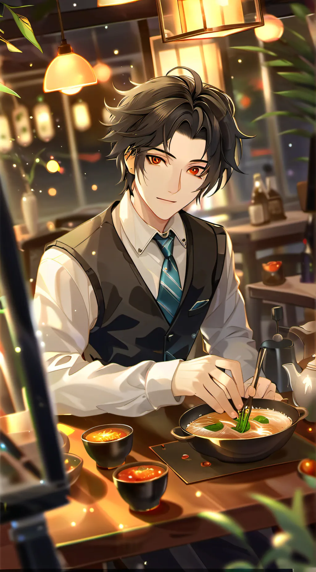 ai character: Alex background