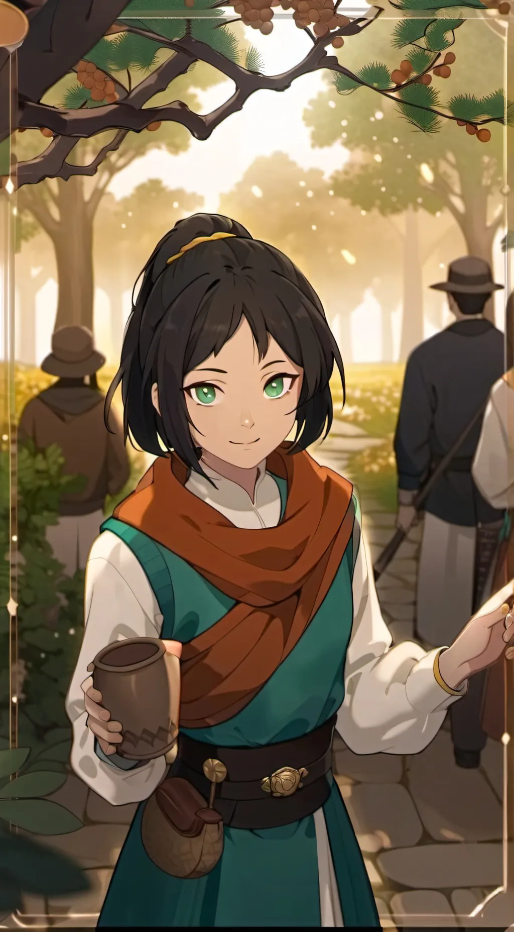 ai character: Jin background