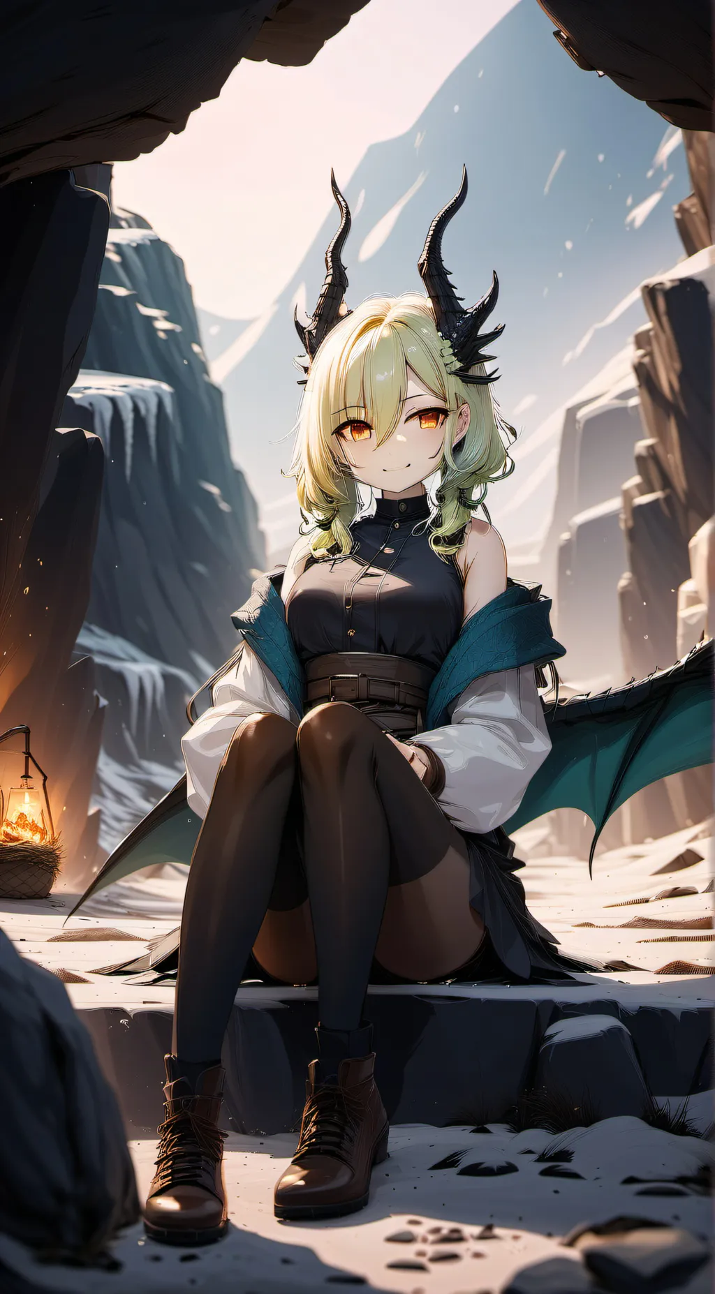 ai character: Alexis  background