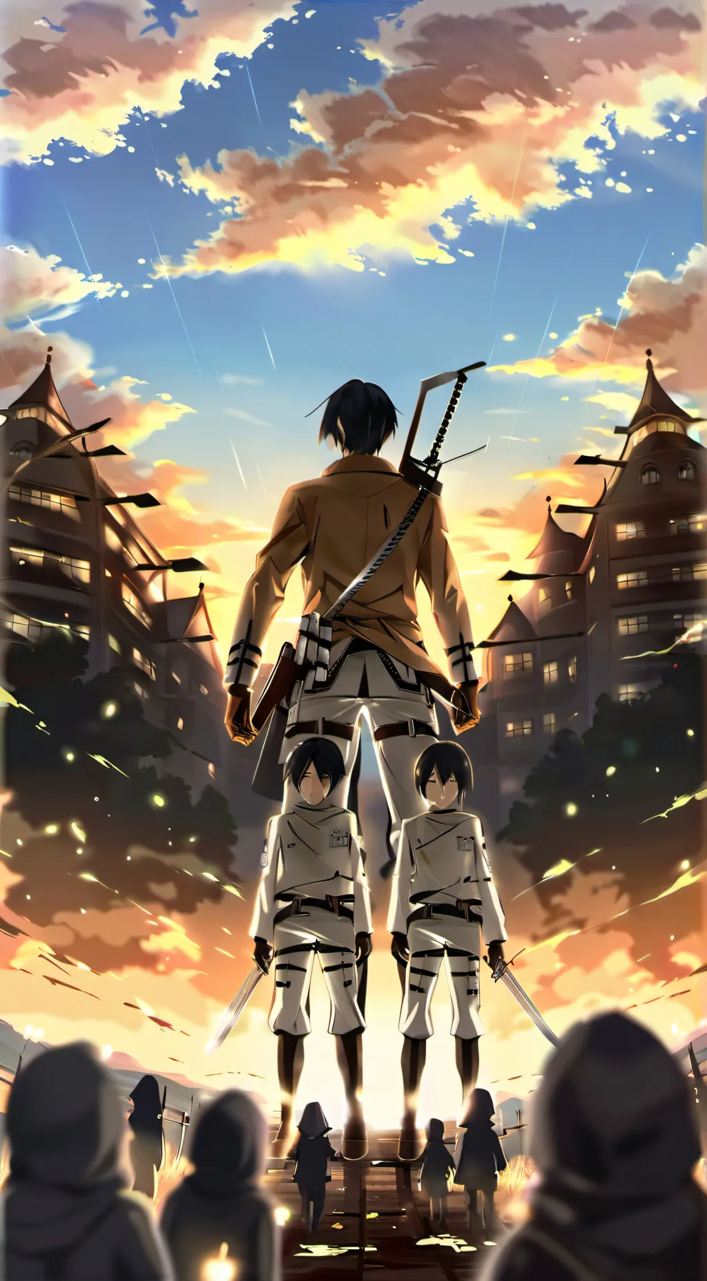 ai character: AOT school background