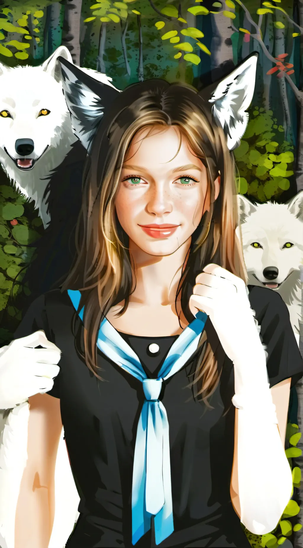 ai character: Emma   background