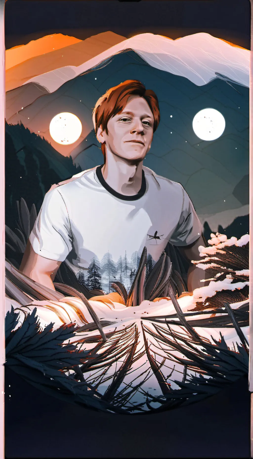 ai character: Fred weasley background