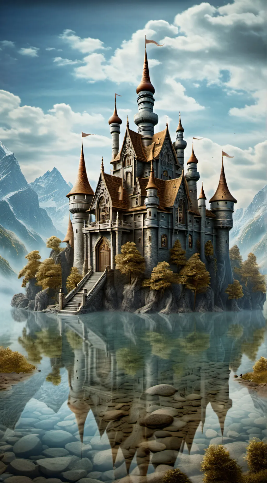 ai character: HP Talent show background