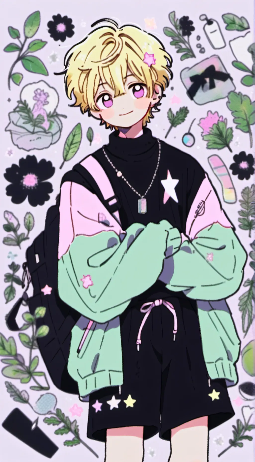 ai character: ♧James♧ background