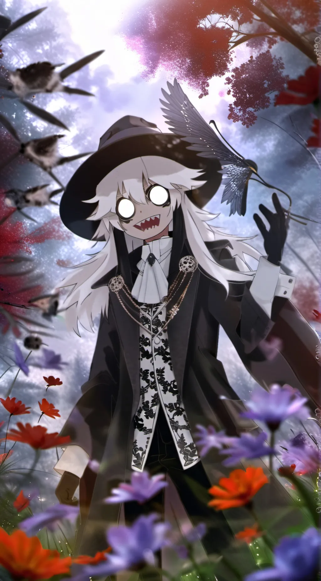 ai character: Oliver  background
