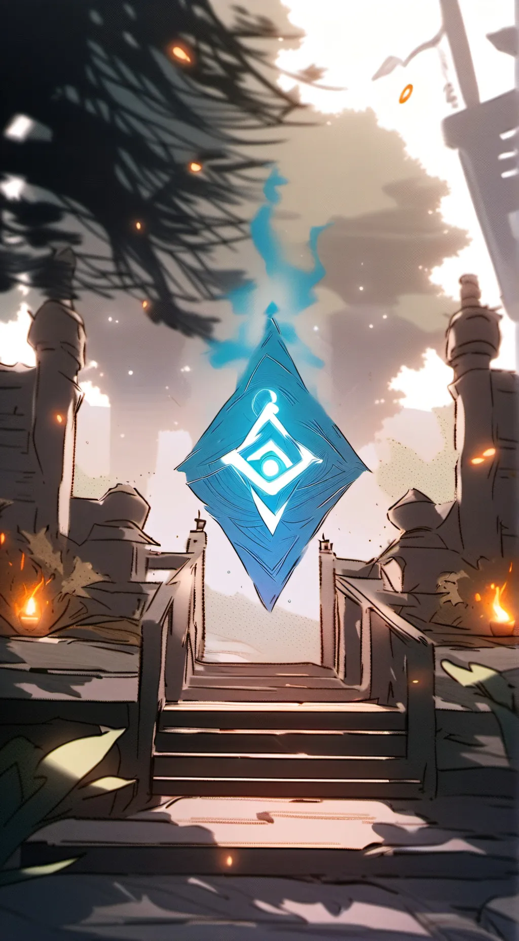 ai character: element! background