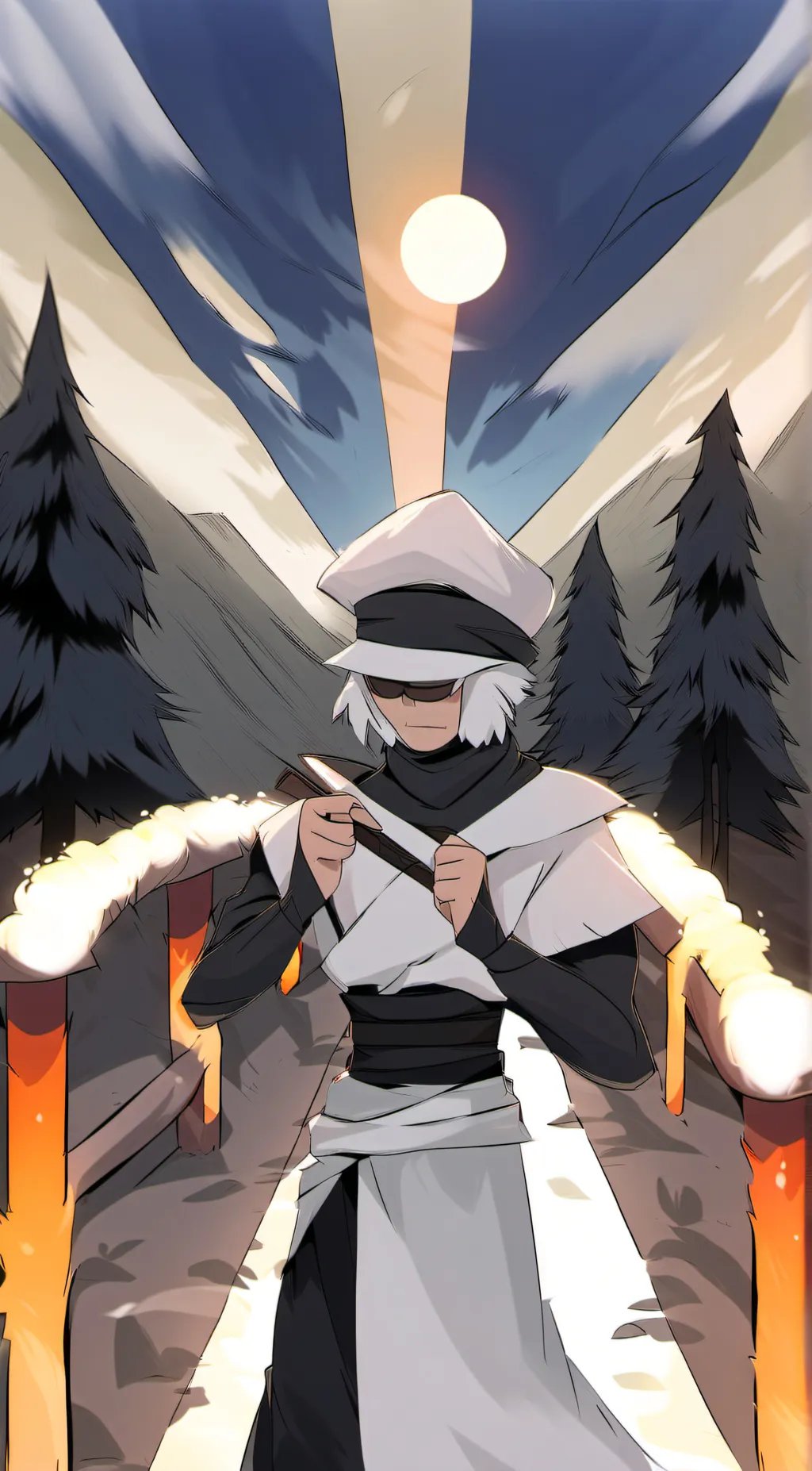 ai character: ..  background