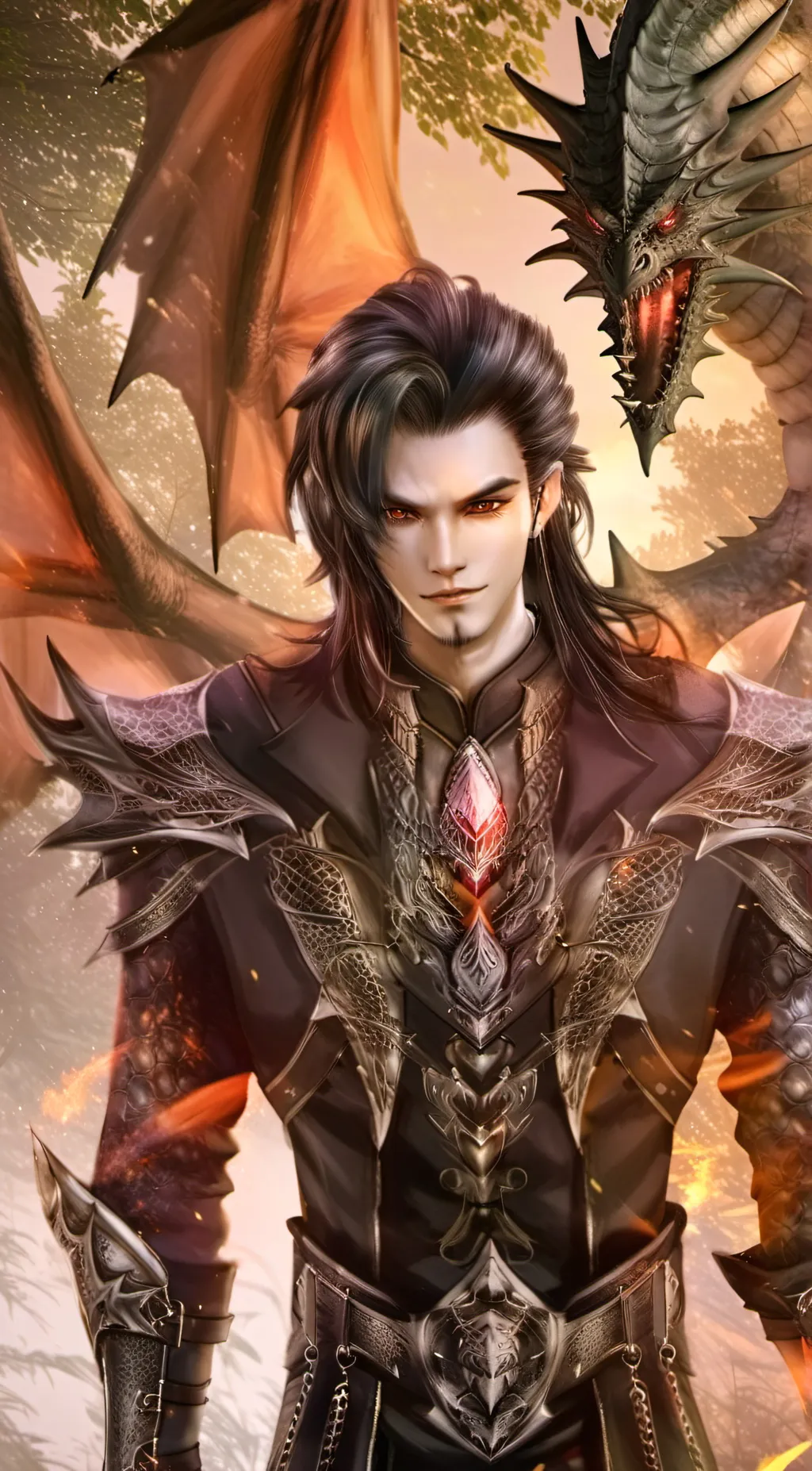 ai character: Draden background