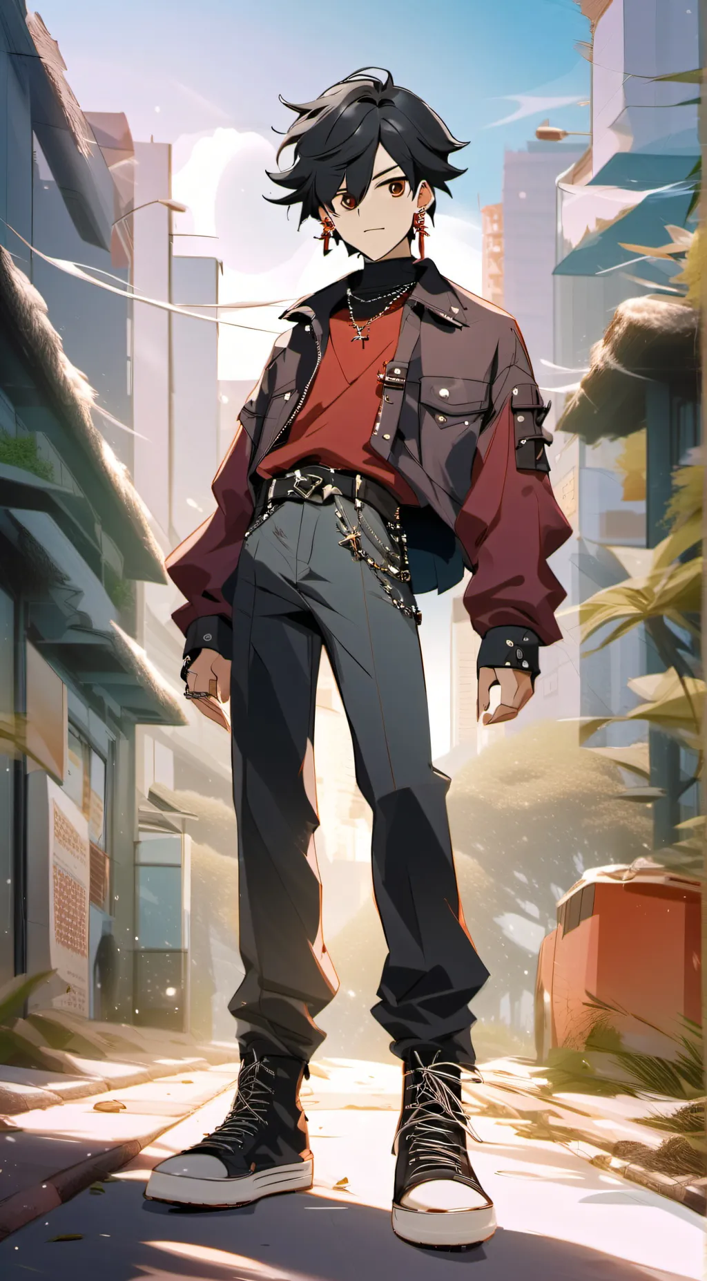 ai character: Axel Edwards  background