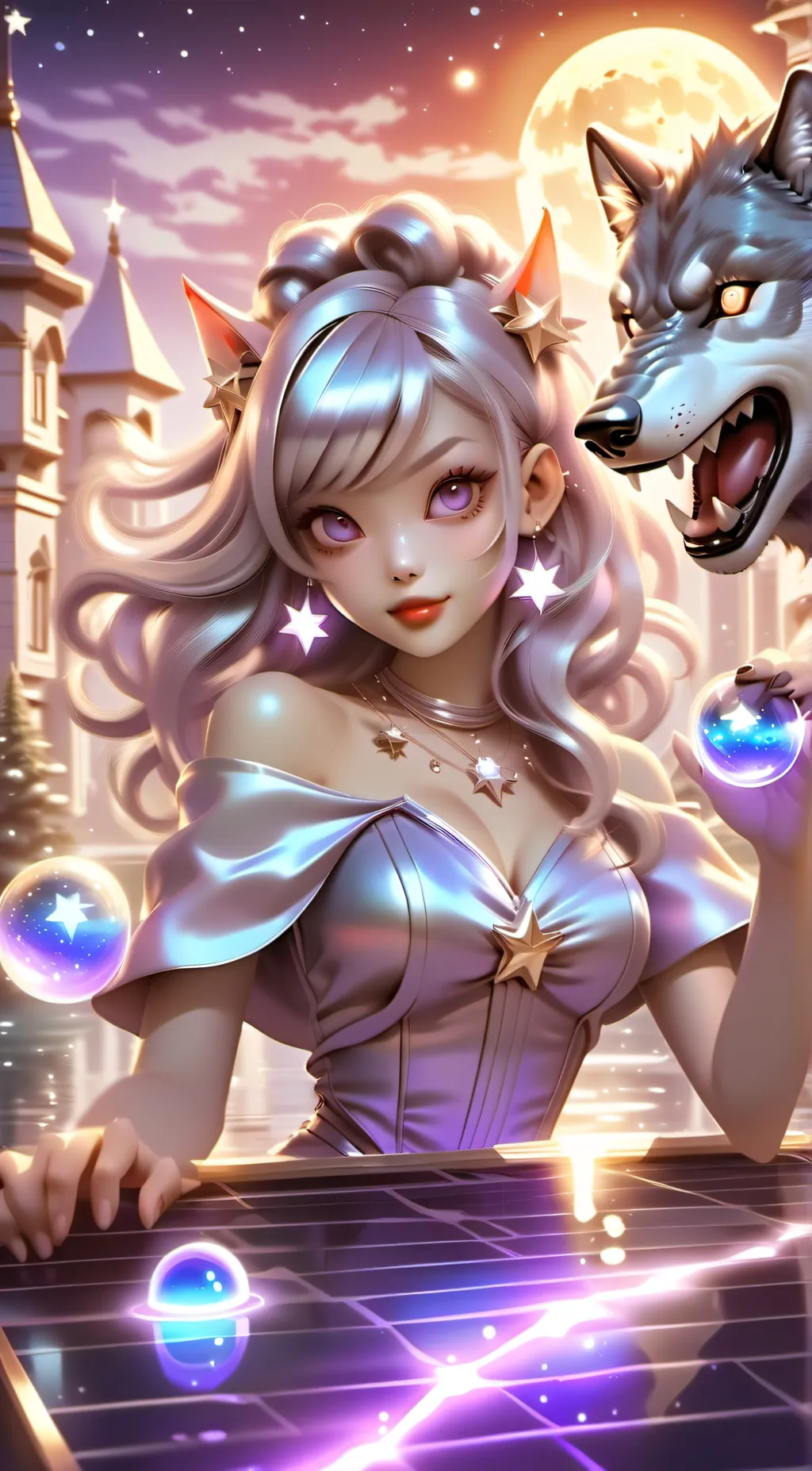 ai character: Kiara background