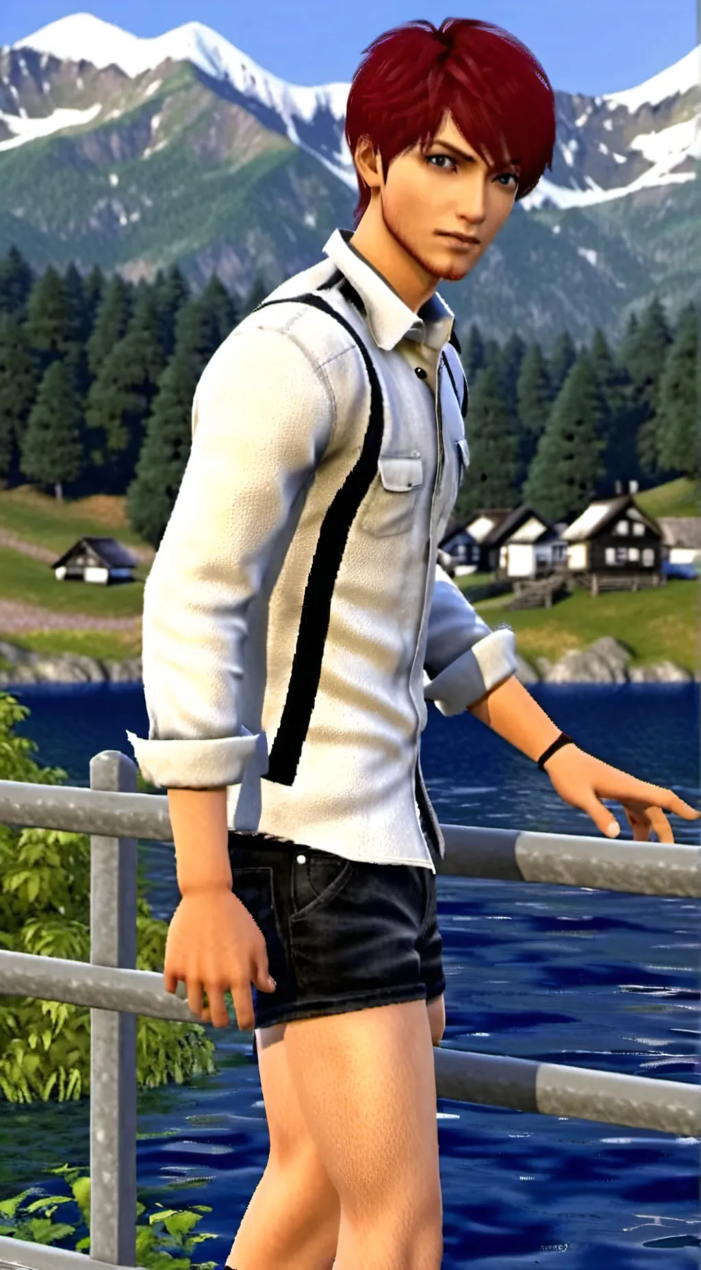 ai character: Kirishima(your bf) background