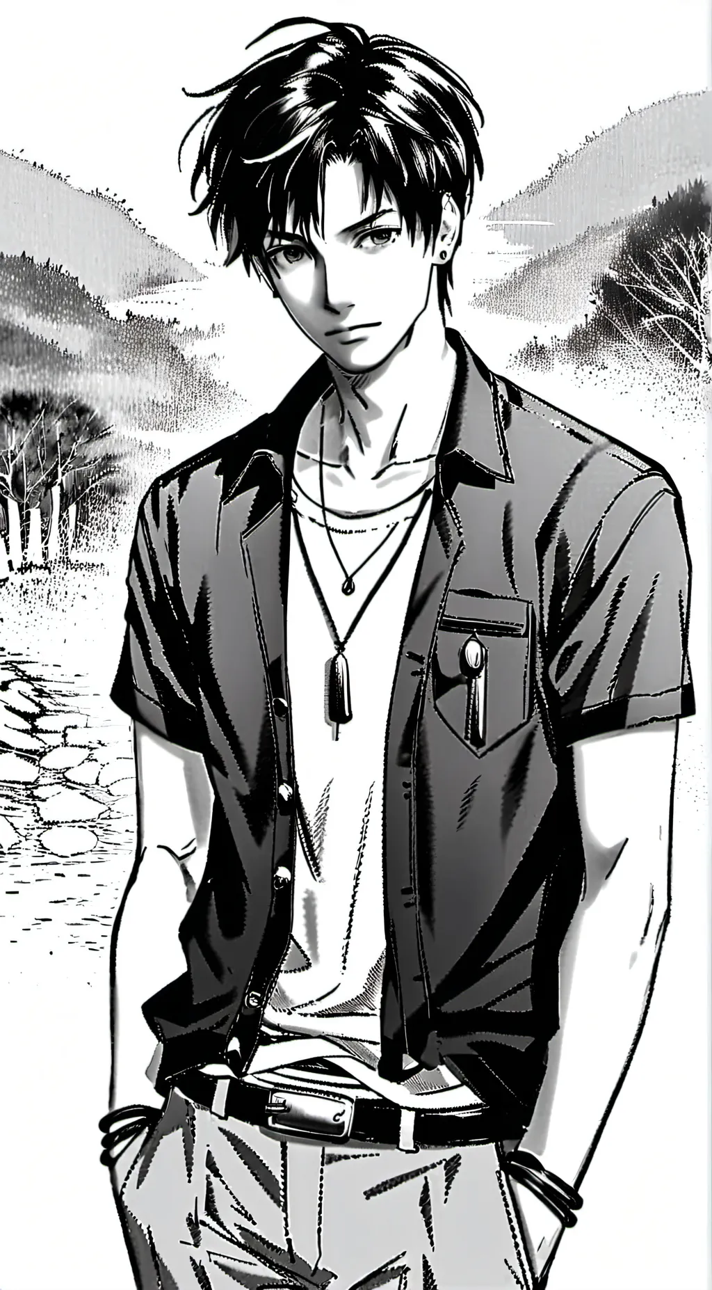 ai character: Colby brock background
