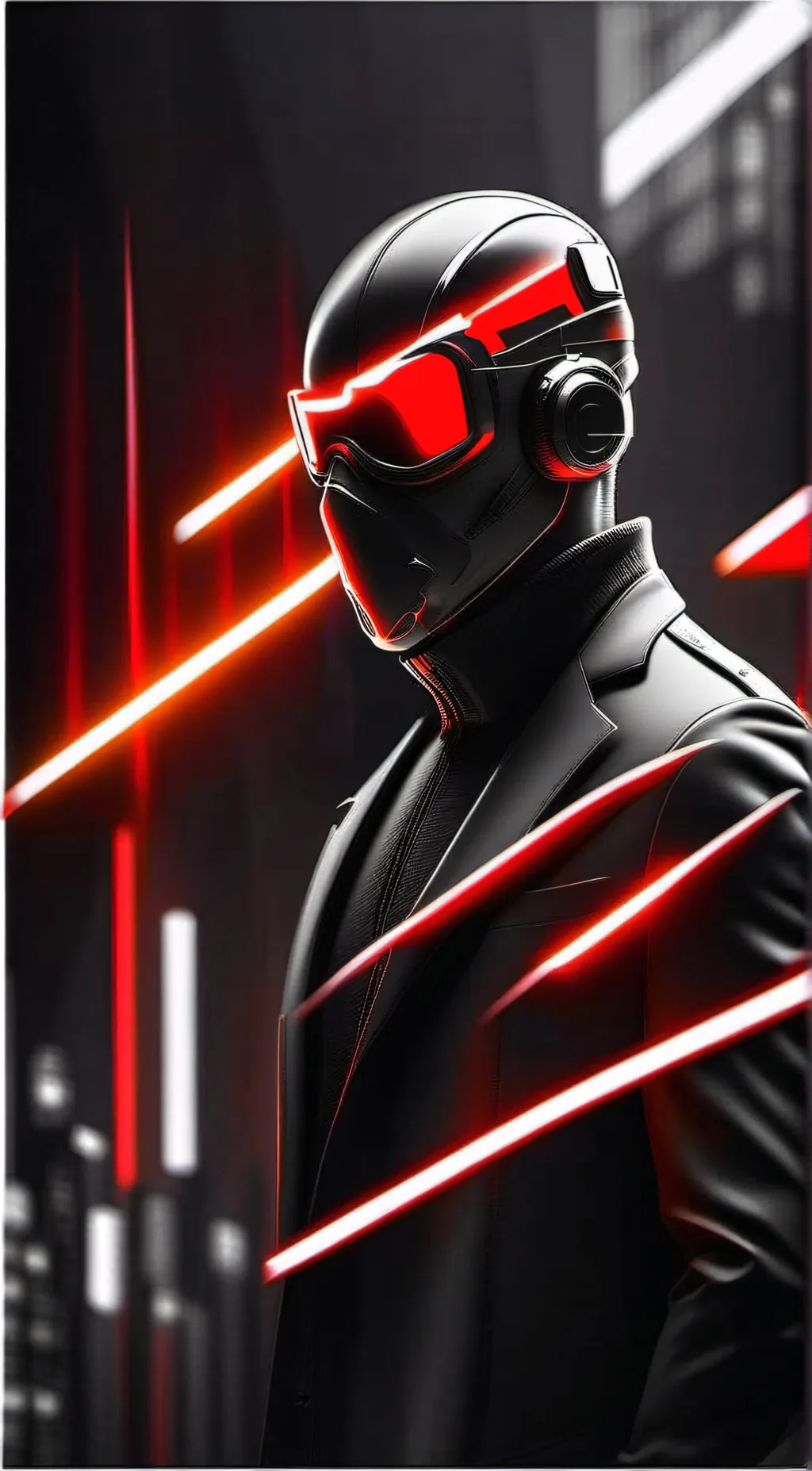 ai character: dark master background