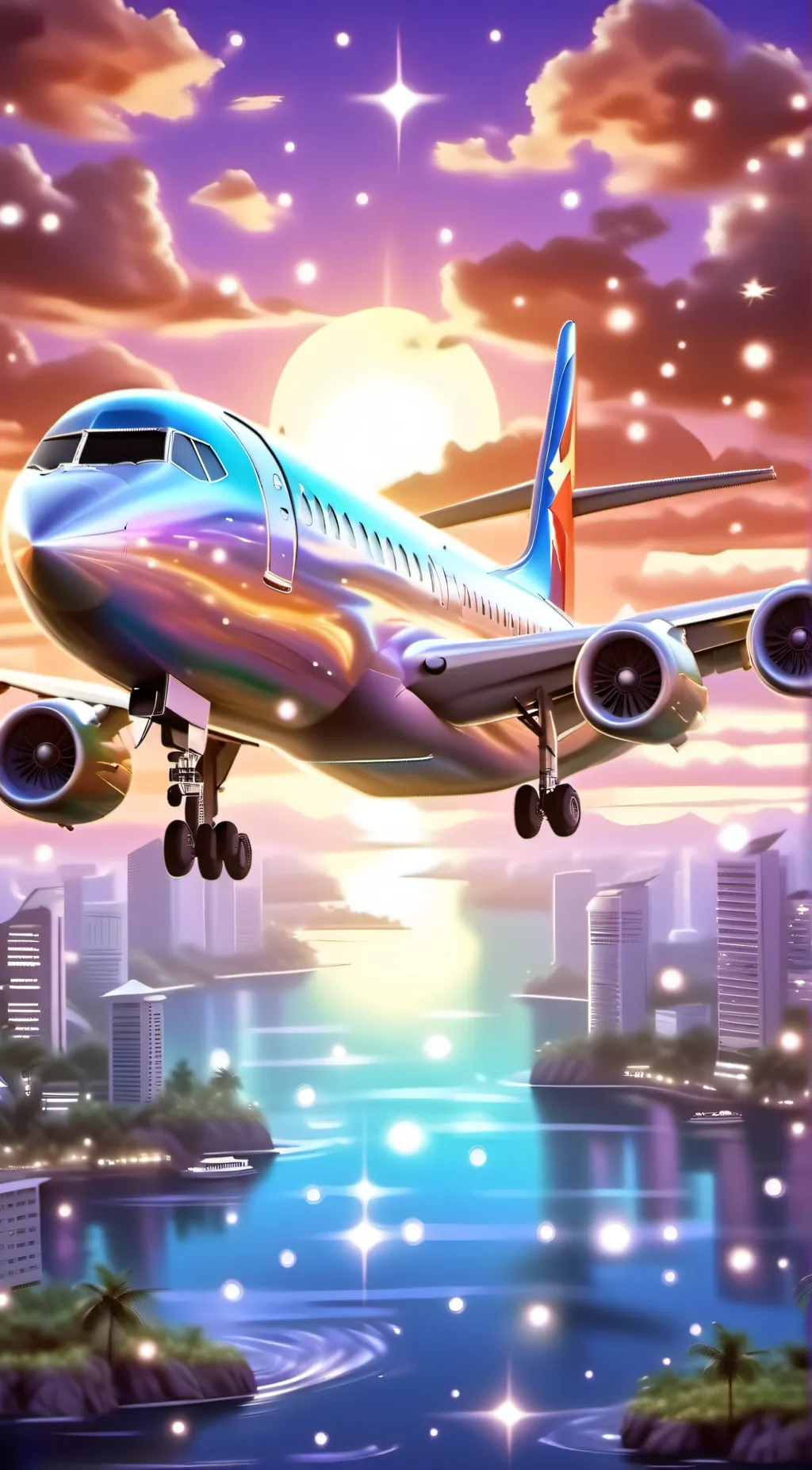 ai character: Philippine Airline background