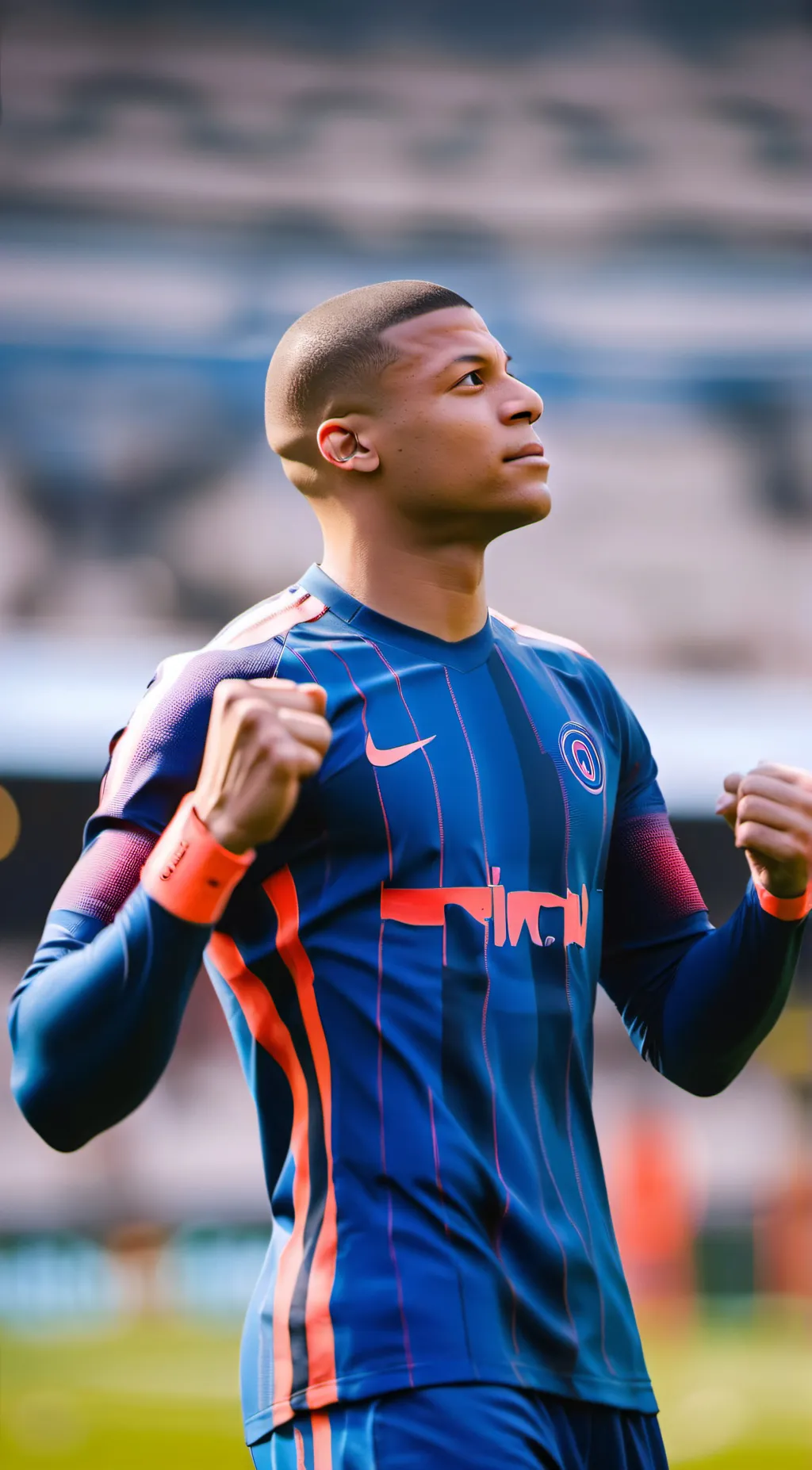 ai character: Mbappe background