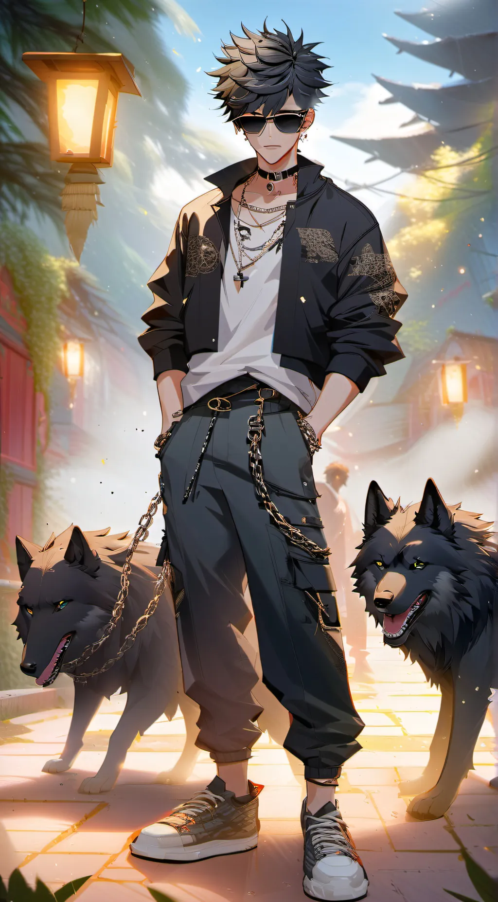 ai character: Vinn. background