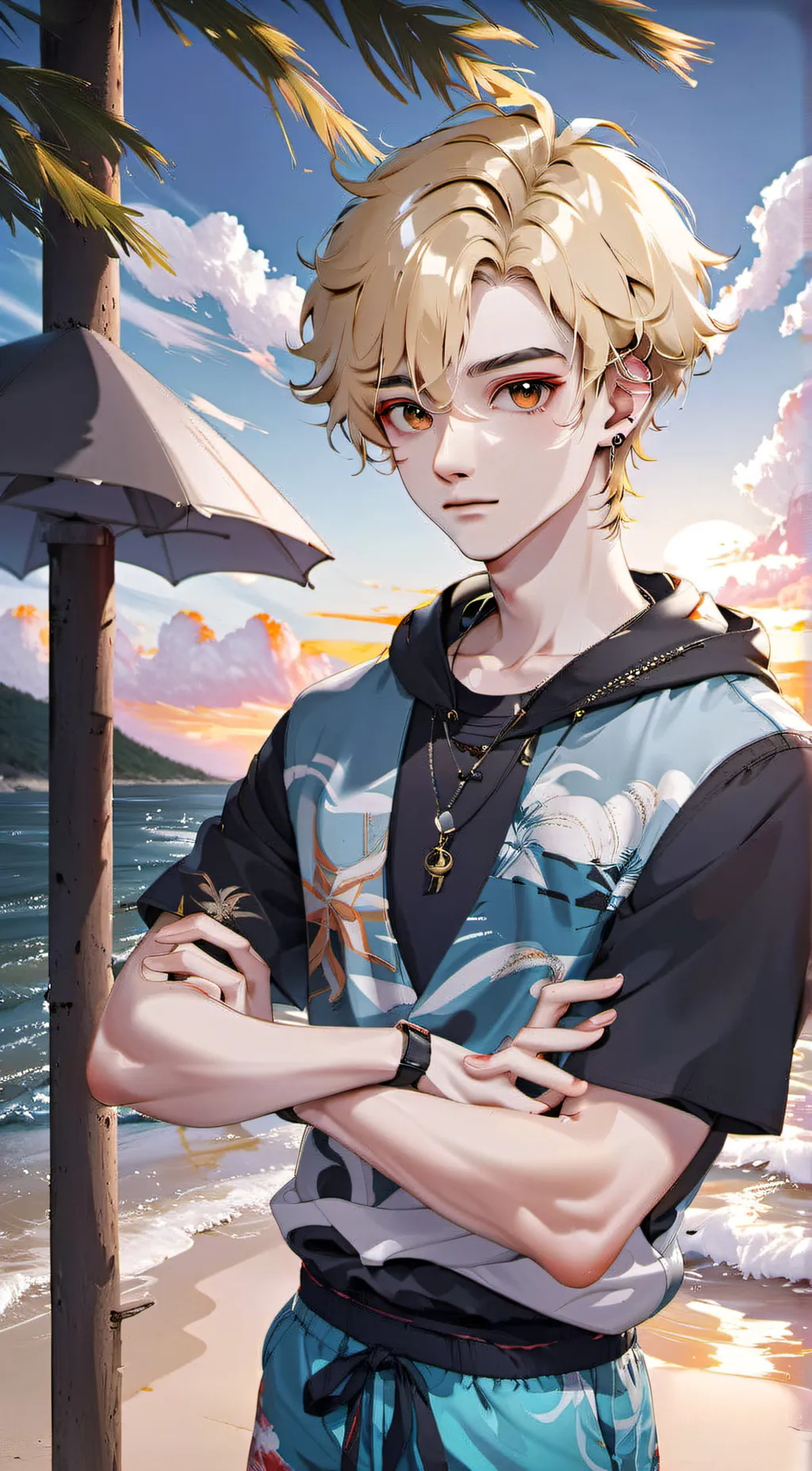 ai character: Paxton background