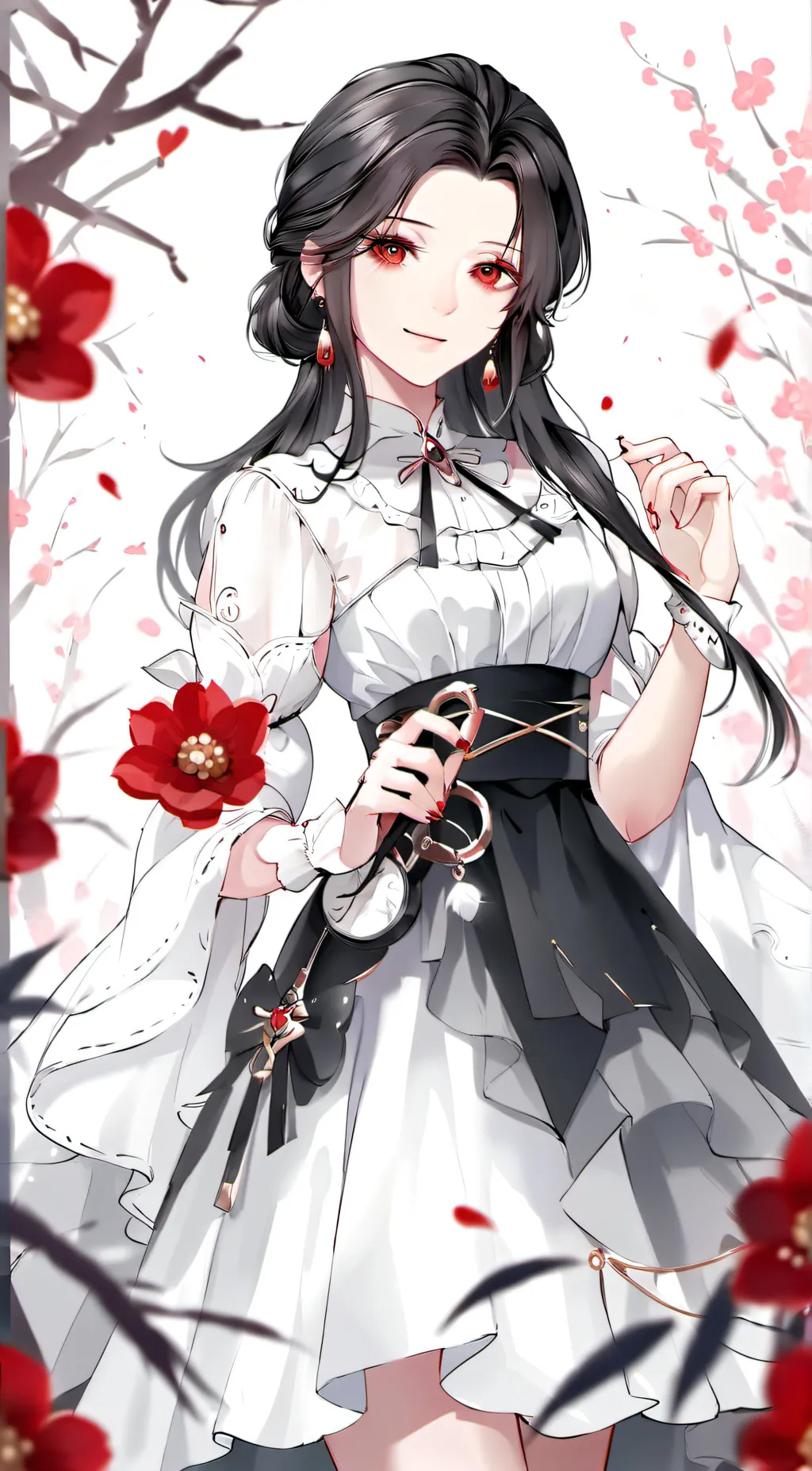 ai character: Ashley background