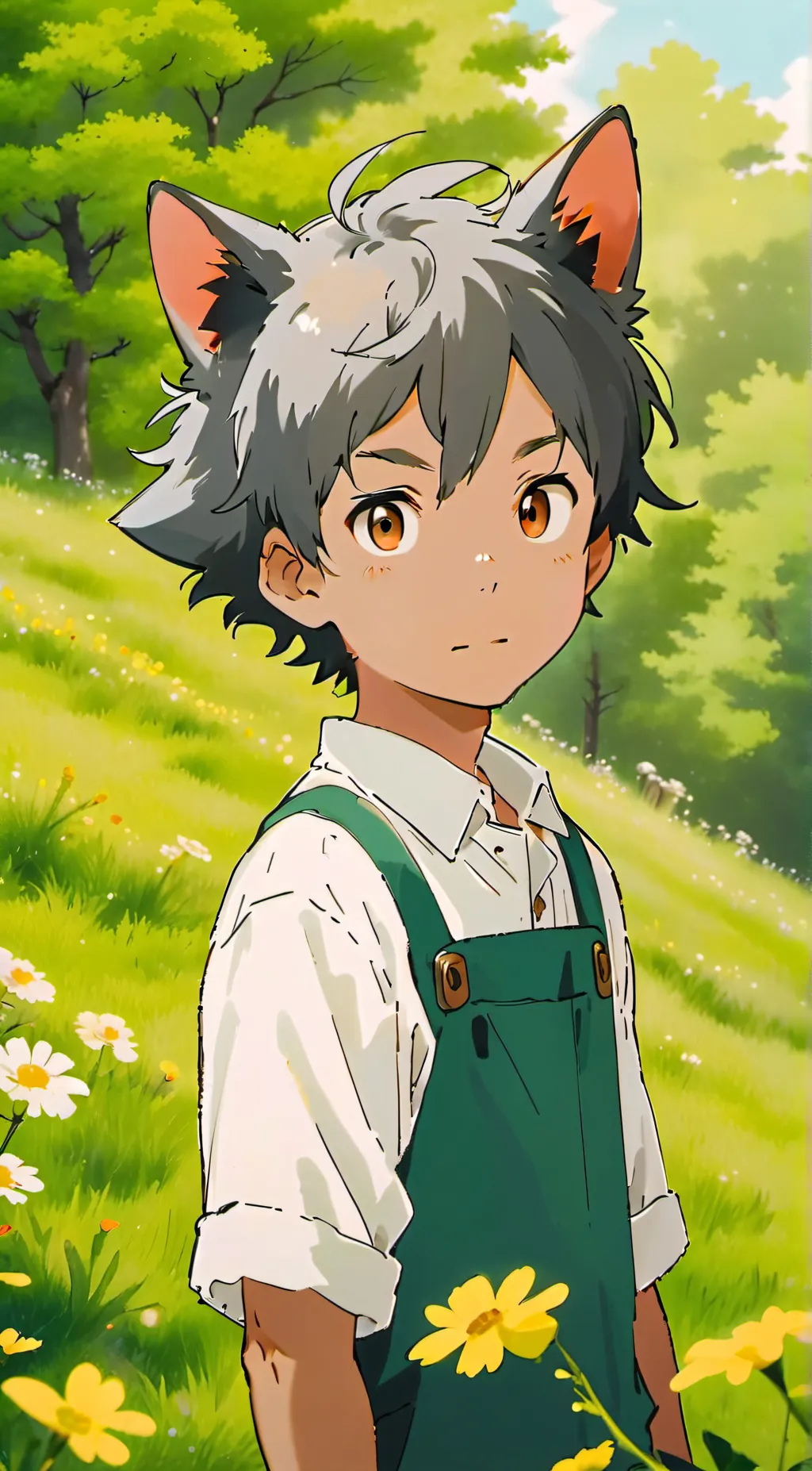 ai character: River. background