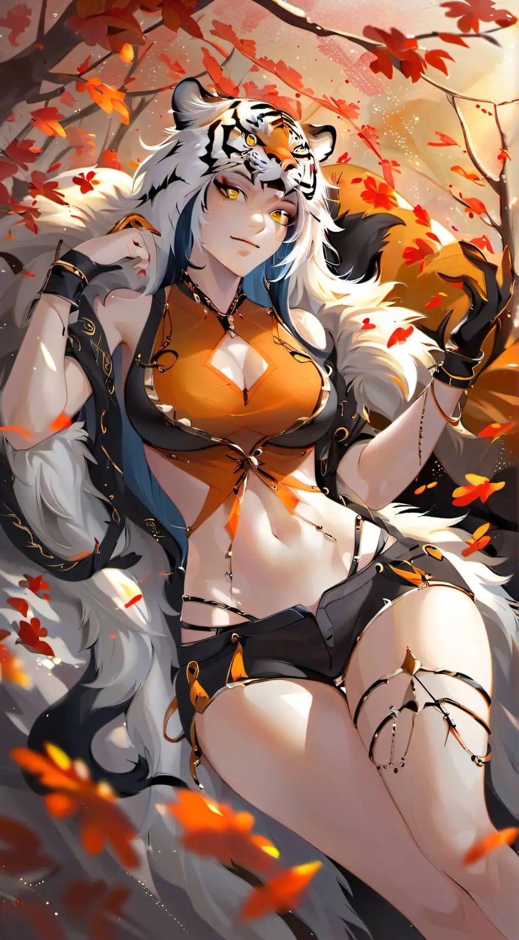 ai character: Luna background