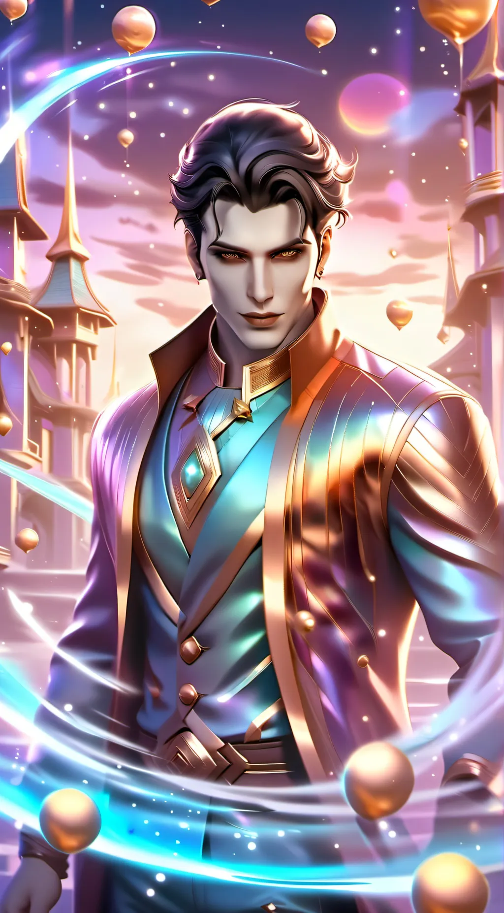ai character: Max background