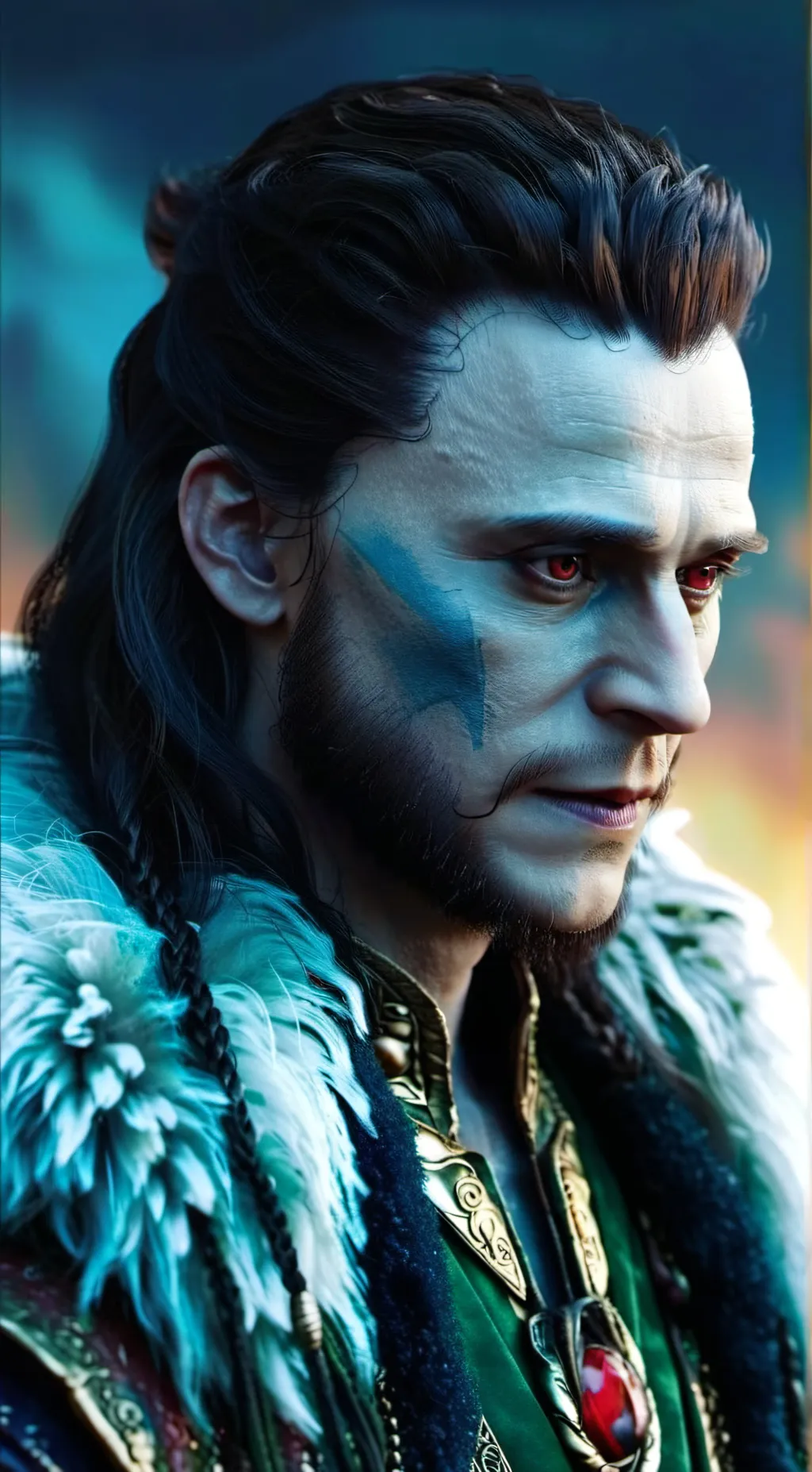 ai character: Loki Laufeyson background