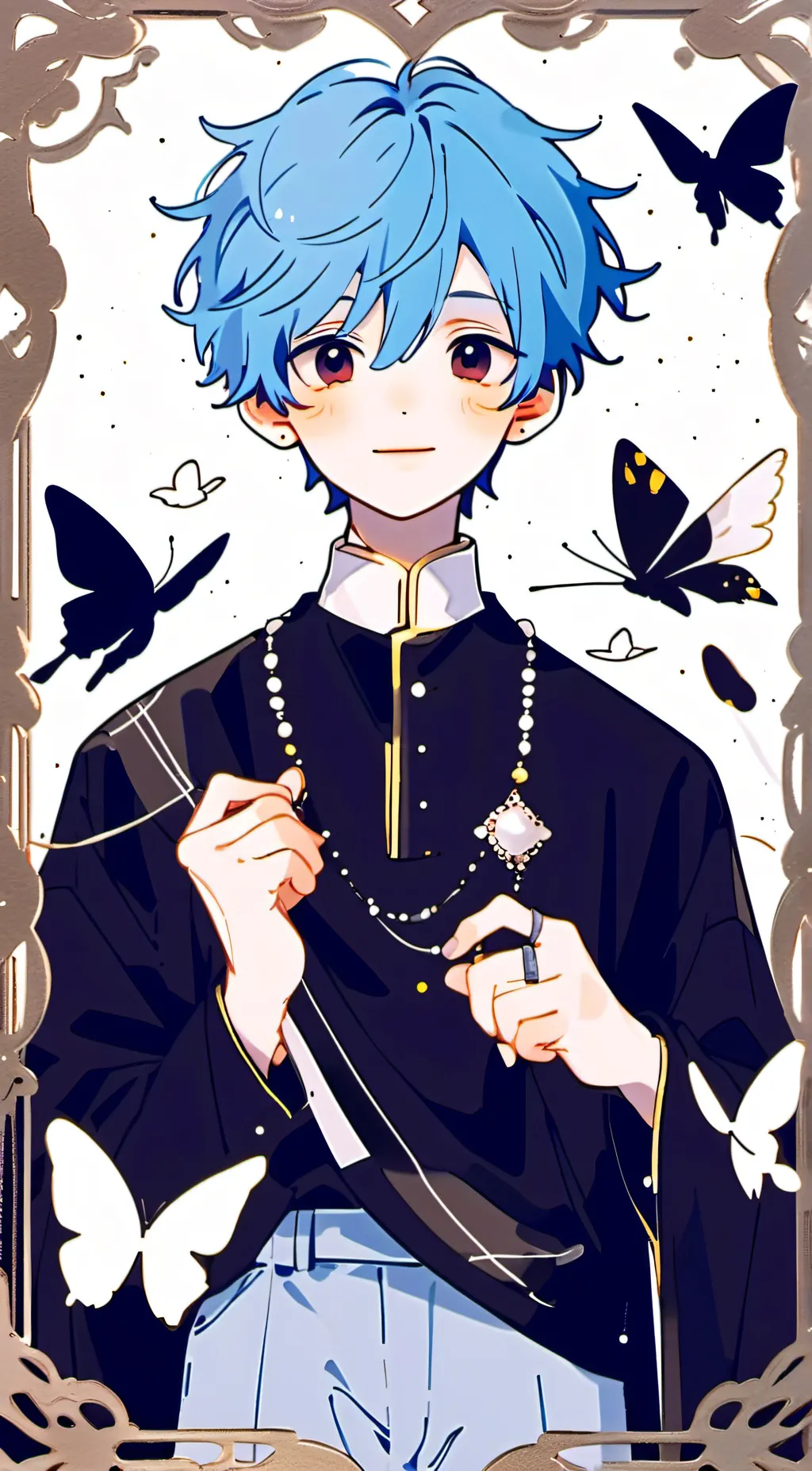 ai character: «★Leo★» background