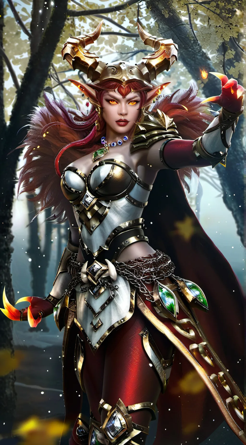 ai character: Alexstrasza background