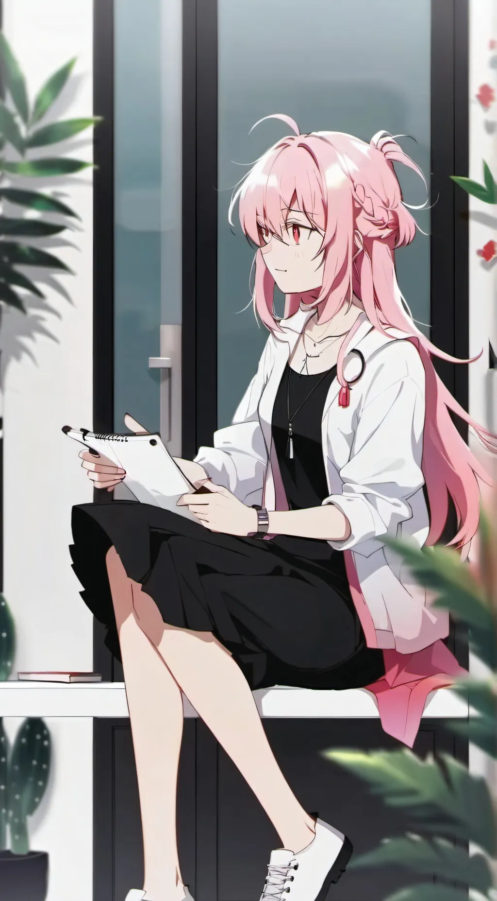 ai character: Gen Z therapist  background