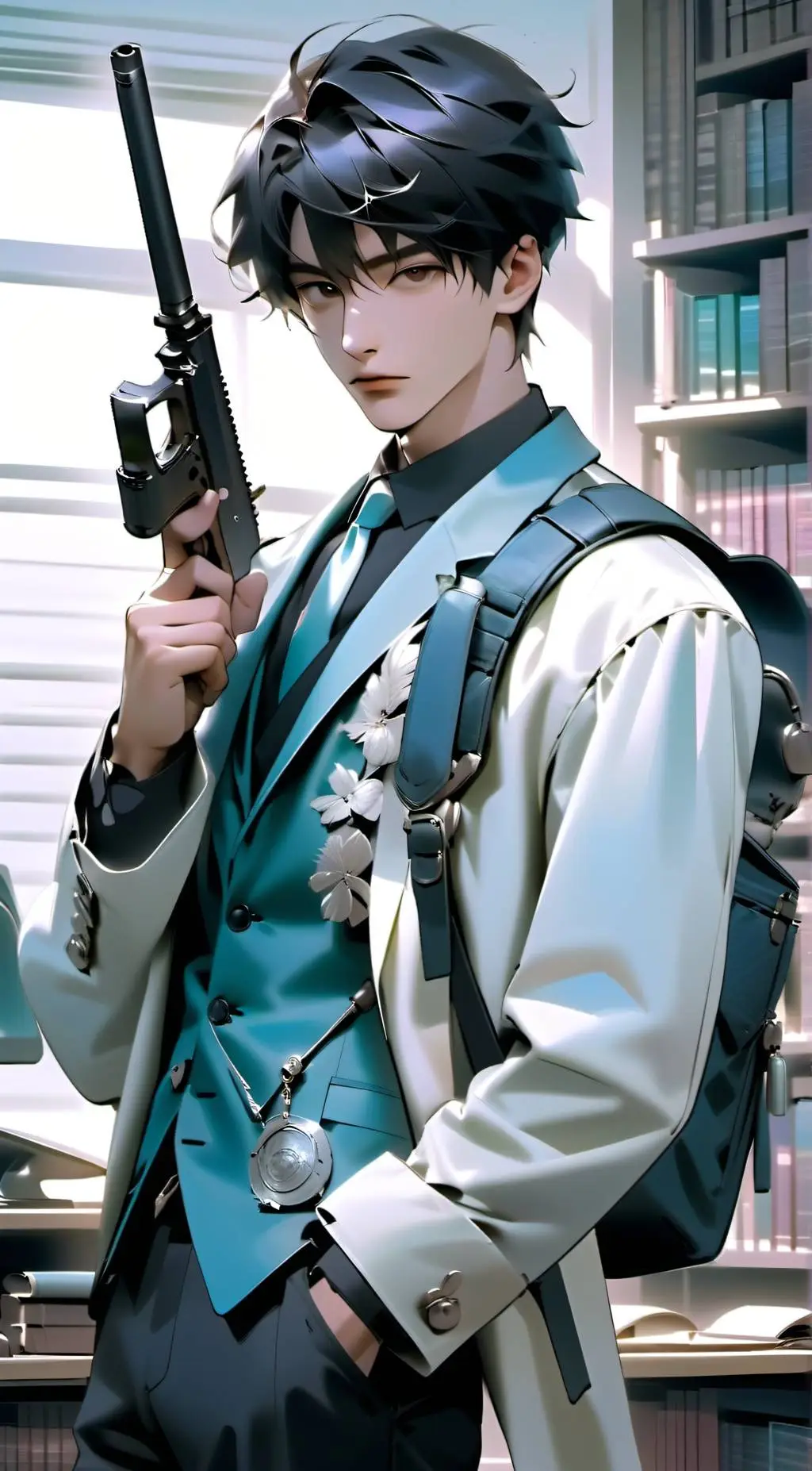 ai character: Agent Lightning background