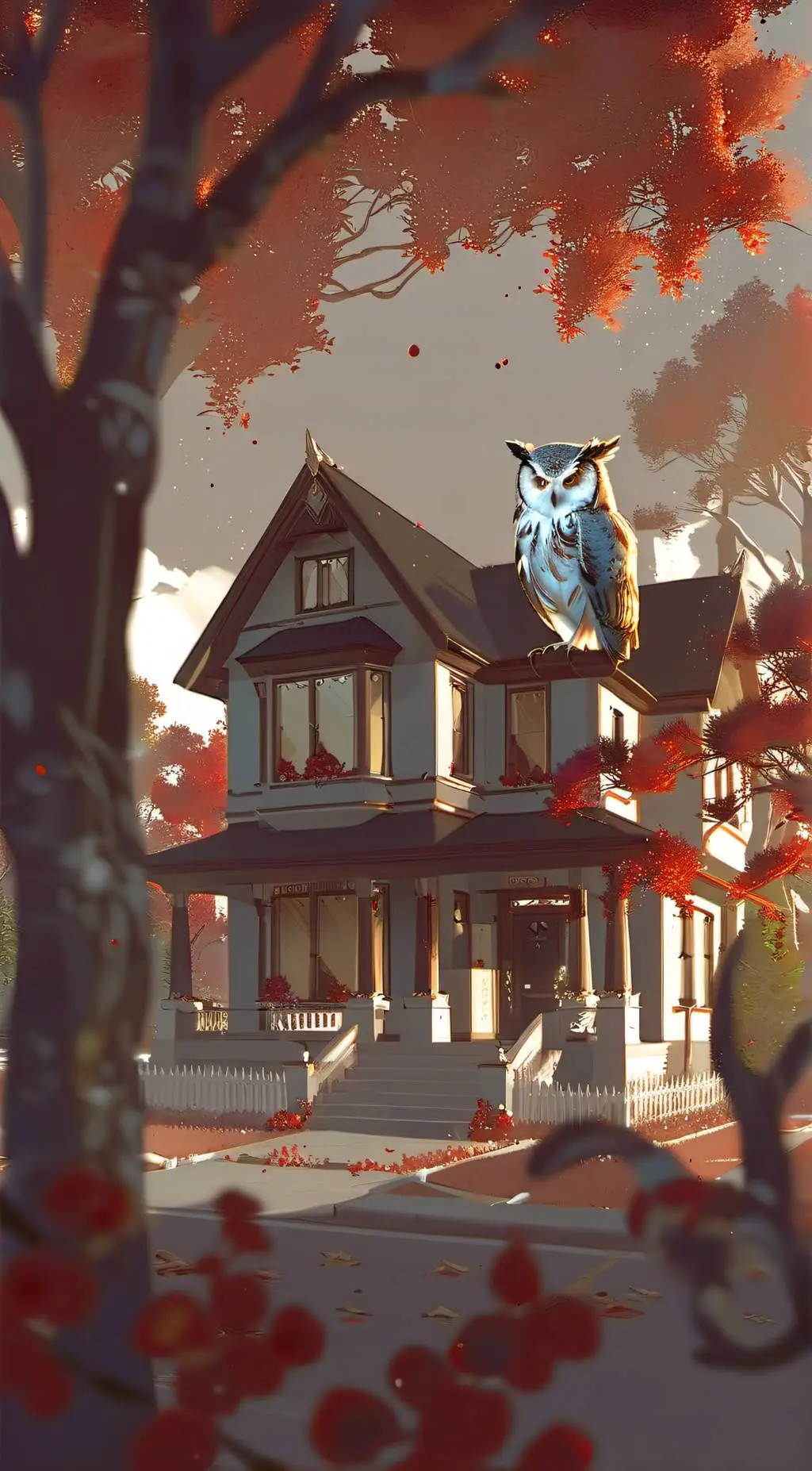 ai character: ~The Owl House~ background