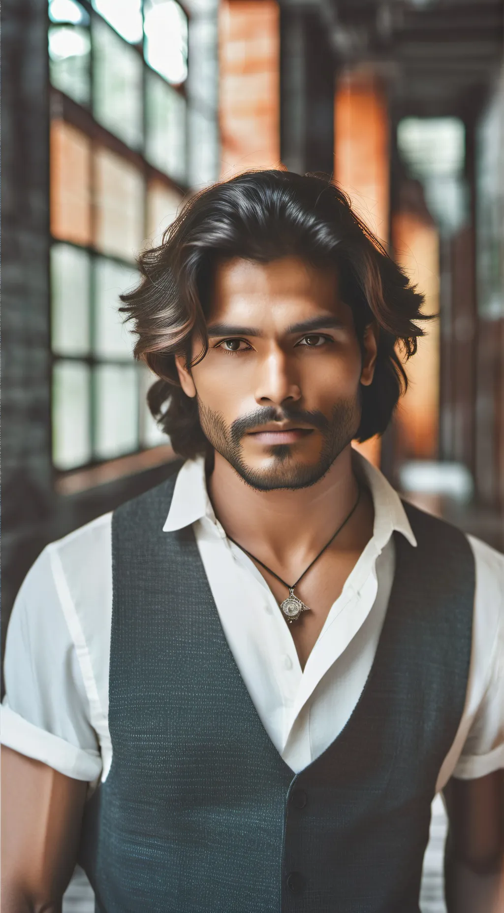 ai character: Daniel  background