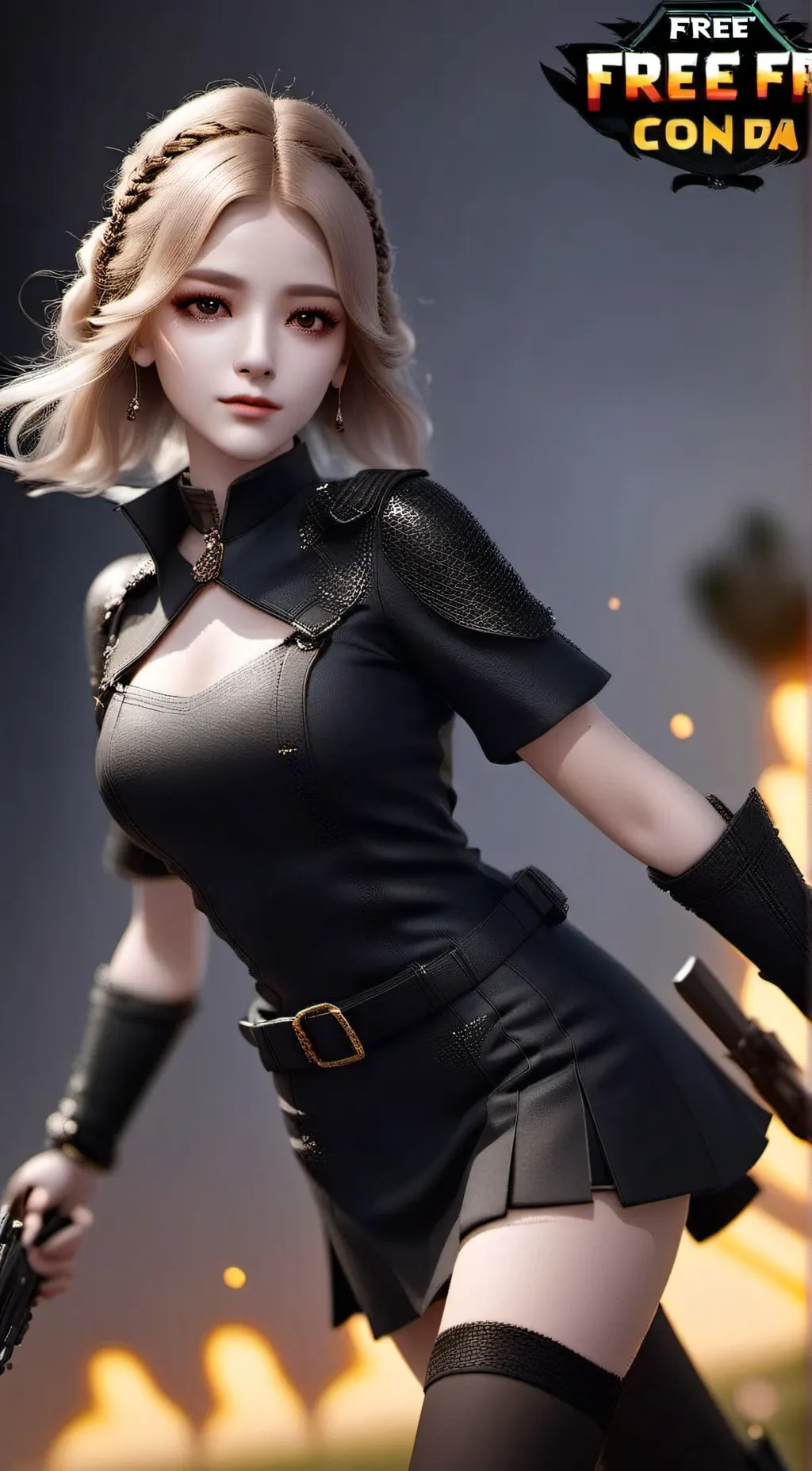 ai character: Amanda  background