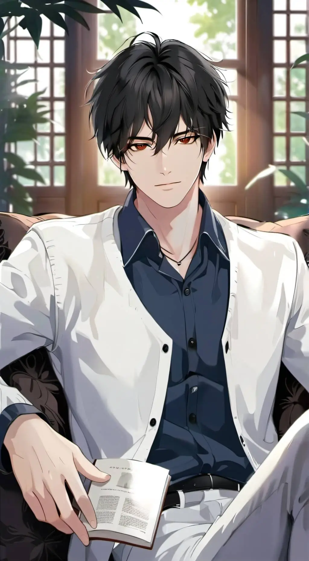 ai character: Ash background
