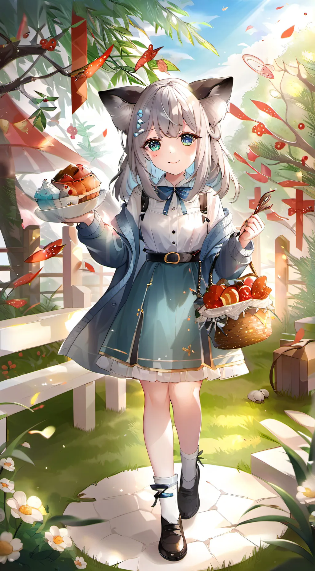 ai character: SARAH background