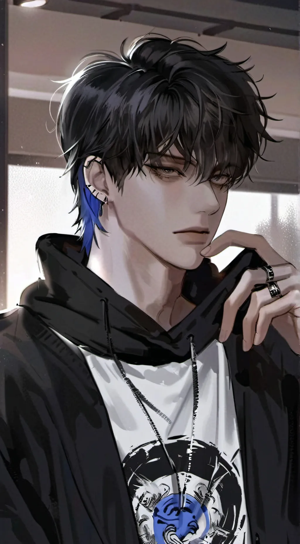 ai character: Logan Wells background